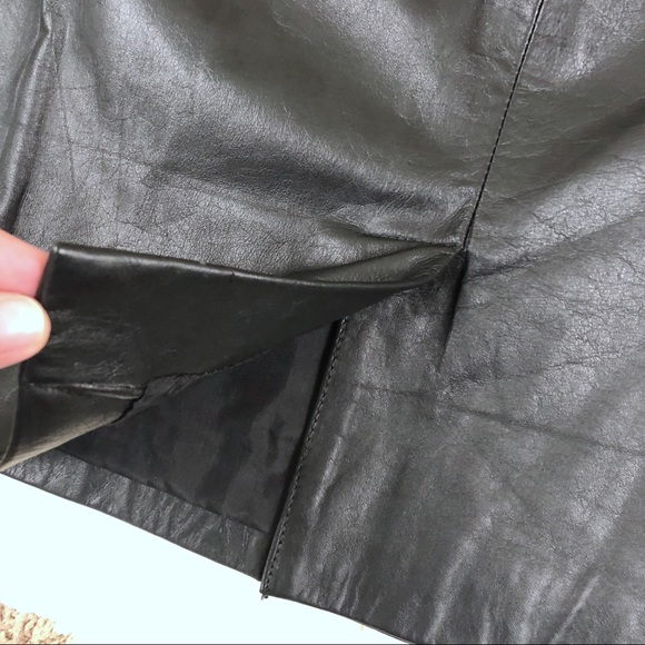 Vintage Wilson’s Genuine Leather High Waist Skirt - Picture 3 of 7